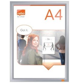 Nobo Nobo clicklijst Impression Pro, met geanodiseerd frame, ft A4