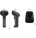 Safescan Safescan barcodescanner 350-BT, draadloos