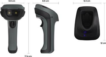 Safescan Safescan barcodescanner 350-BT, draadloos