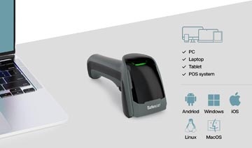 Safescan Safescan barcodescanner 350-BT, draadloos