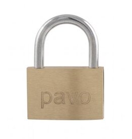 Pavo Pavo hangslot 40 mm, met sleutelslot