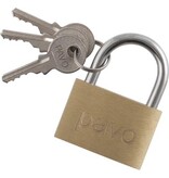 Pavo Pavo hangslot 40 mm, met sleutelslot