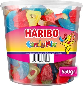 Haribo Haribo snoepgoed Candy mix, emmer van 550 g