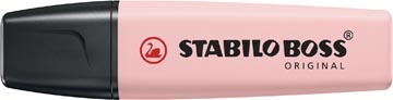 Stabilo STABILO BOSS ORIGINAL NatureCOLORS Wildflower markeerstift, zachtroze