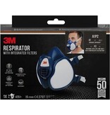 3M 3M mondmasker met geïntegreerde filters, herbruikbaar, biedt A1P2 ademhalingsbescherming