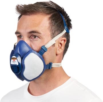 3M 3M mondmasker met geïntegreerde filters, herbruikbaar, biedt A1P2 ademhalingsbescherming