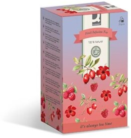 Q-CONNECT Q-CONNECT thee, fruit infusion, zakje van 1,5 g, doos van 20 zakjes
