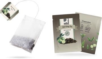 Q-CONNECT Q-CONNECT thee, earl grey, zakje van 1,5 g, doos van 20 zakjes