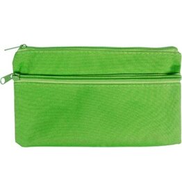 Kangaro Kangaro pennenzak, plat, ft 21 x 11 cm, groen