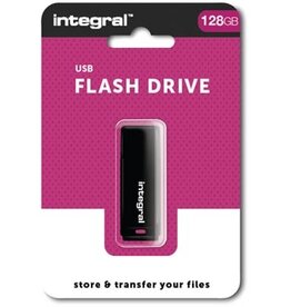 Integral Integral USB 2.0 stick, 128 GB, zwart