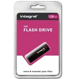 Integral Integral USB 2.0 stick, 128 GB, zwart