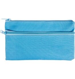 Kangaro Kangaro pennenzak, plat, ft 21 x 11 cm, blauw