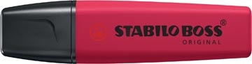 Stabilo STABILO BOSS ORIGINAL NatureCOLORS Wildflower markeerstift, bordeaux