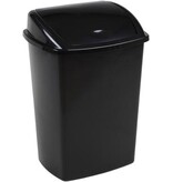 Vepa Bins Vuilbak met swing deksel 4,45 l, zwart