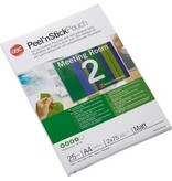 GBC GBC Peel'n Stick lamineerhoes ft A4, 150 micron (2 x 75 micron), mat, pak van 25 stuks