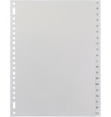 Multo Multo tabbladen voor ft A4, uit PP, set A-Z