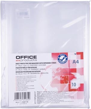 Office Products OFFICE products harmonica showtas, A4, PP, 180 micron, glashelder