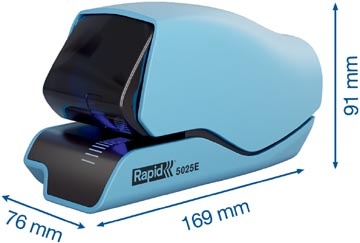 Rapid Rapid elektrische nietmachine Supreme 5025E, blauw