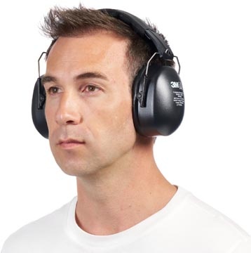 3M 3M Peltor gehoorkap met opvouwbare hoofdband, geluidsdemping tot 30 dB