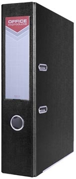 Office Products OFFICE products ordner, voor A4, uit karton, rug van 7,5 cm, zwart