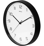 Maul MAUL wandklok Drip, quartz, diameter 30,5 cm, kunststof kader, zwart
