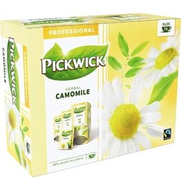 Pickwick Pickwick thee, kamille , fairtrade, pak van 25 zakjes