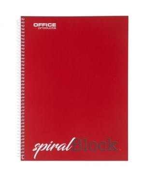 Office Products OFFICE products spiraalschrift, A4, 80 blad, gelijnd