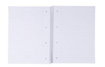 Office Products OFFICE products spiraalschrift, A4, 80 blad, gelijnd