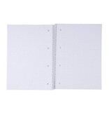 Office Products OFFICE products spiraalschrift, A4, 80 blad, geruit 5mm