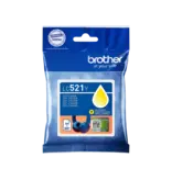Brother Brother inktcartridge, 500 pagina's, OEM LC-521Y, geel