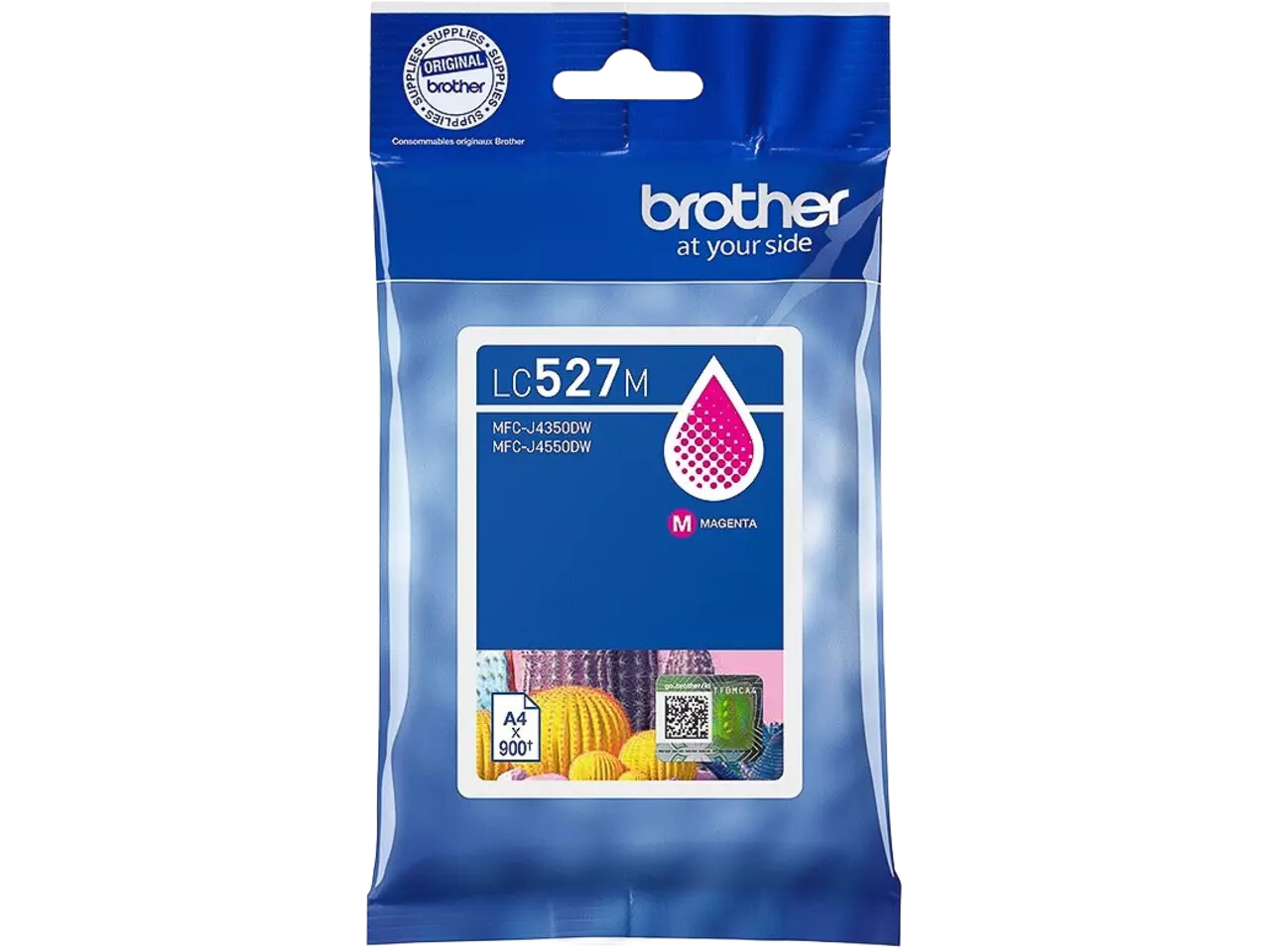Brother Brother inktcartridge, 900 pagina's, OEM LC-527M, magenta