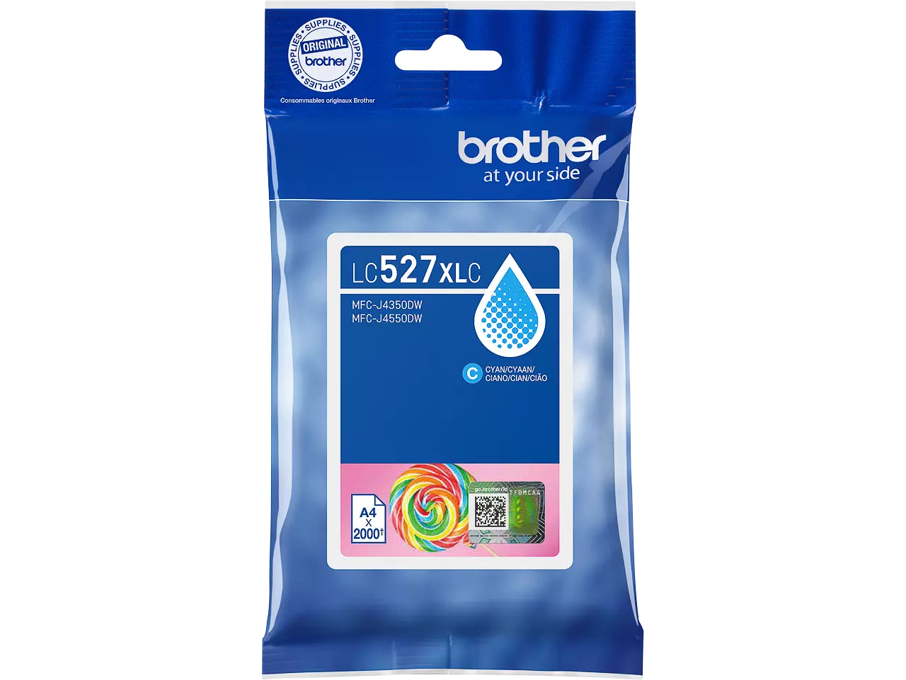 BROTHER (LC527XLC) MFC ink cyan XL 2000 (original)