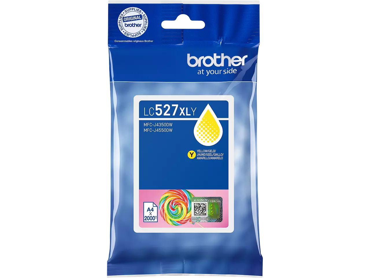 BROTHER (LC527XLY) MFC ink XL 2000pages (original)