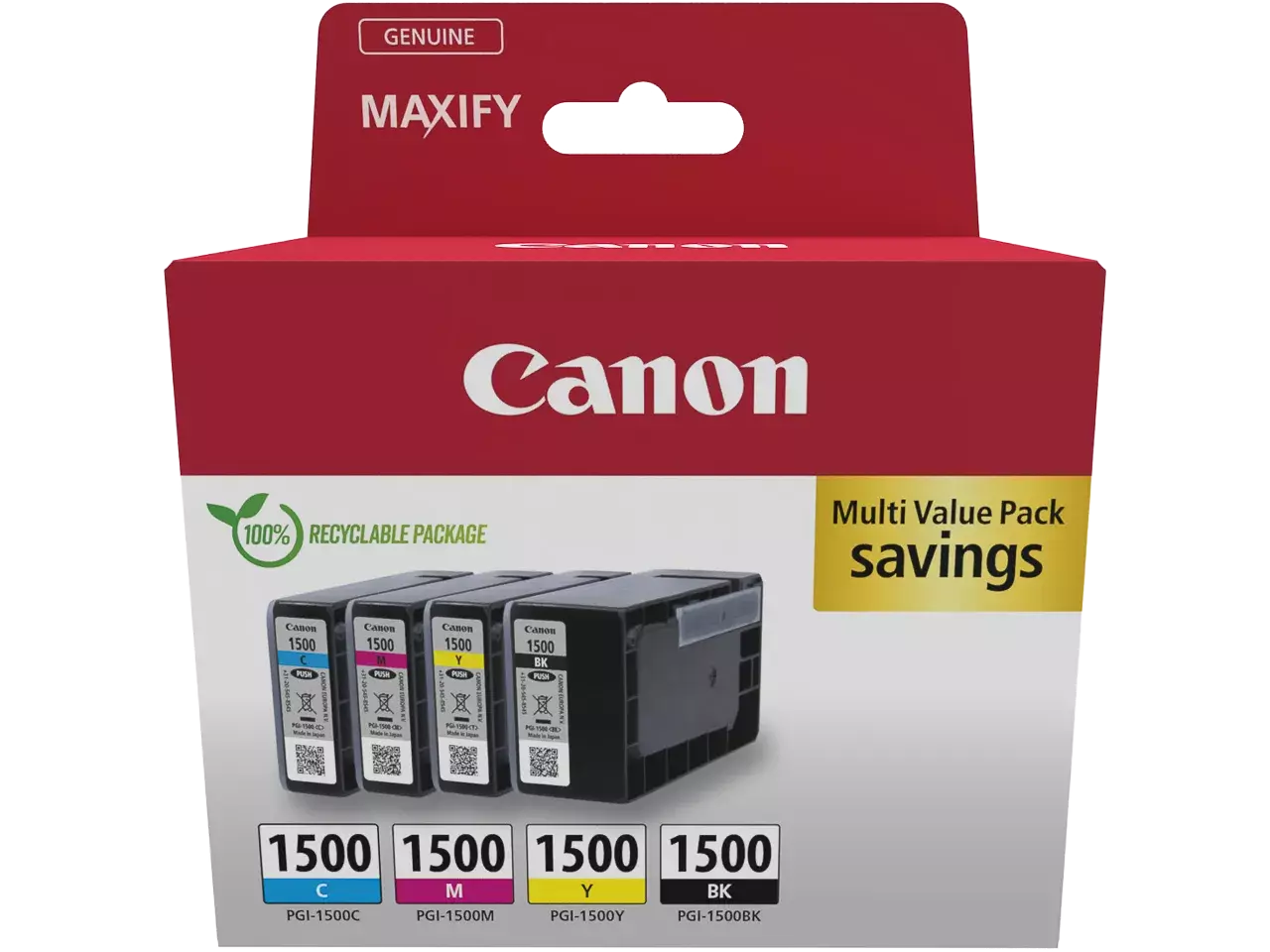 CANON (9218B006) PGI1500 Maxify MB ink (4) (original)
