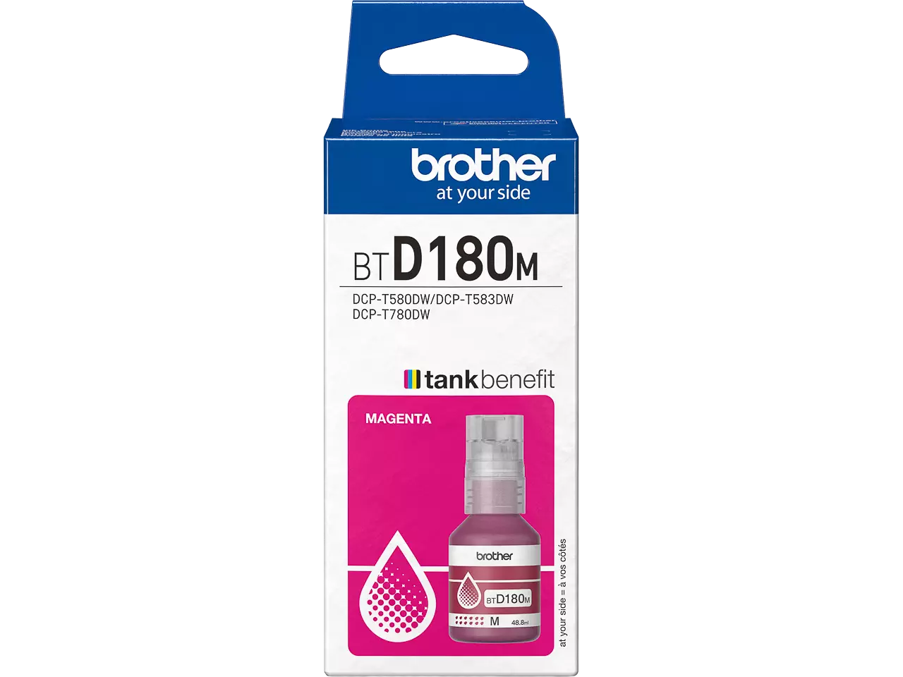 Brother BTD180M BROTHER DCP ink magenta 5000 — pages