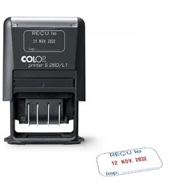 Colop Colop tekststempel Printer S260/L1 N, met datum en ONTVANGEN