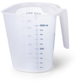 Day to day DTD maatbeker, 1 l, kunststof, transparant