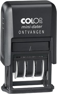 Colop Colop mini-dater S160/L2 N, met datum en ONTVANGEN