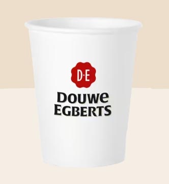 Douwe Egberts Douwe Egberts beker 180 ml, pak van 100 stuks