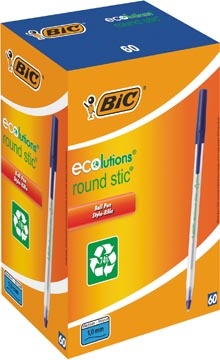Bic Bic balpen ECOlutions Round Stic, blauw