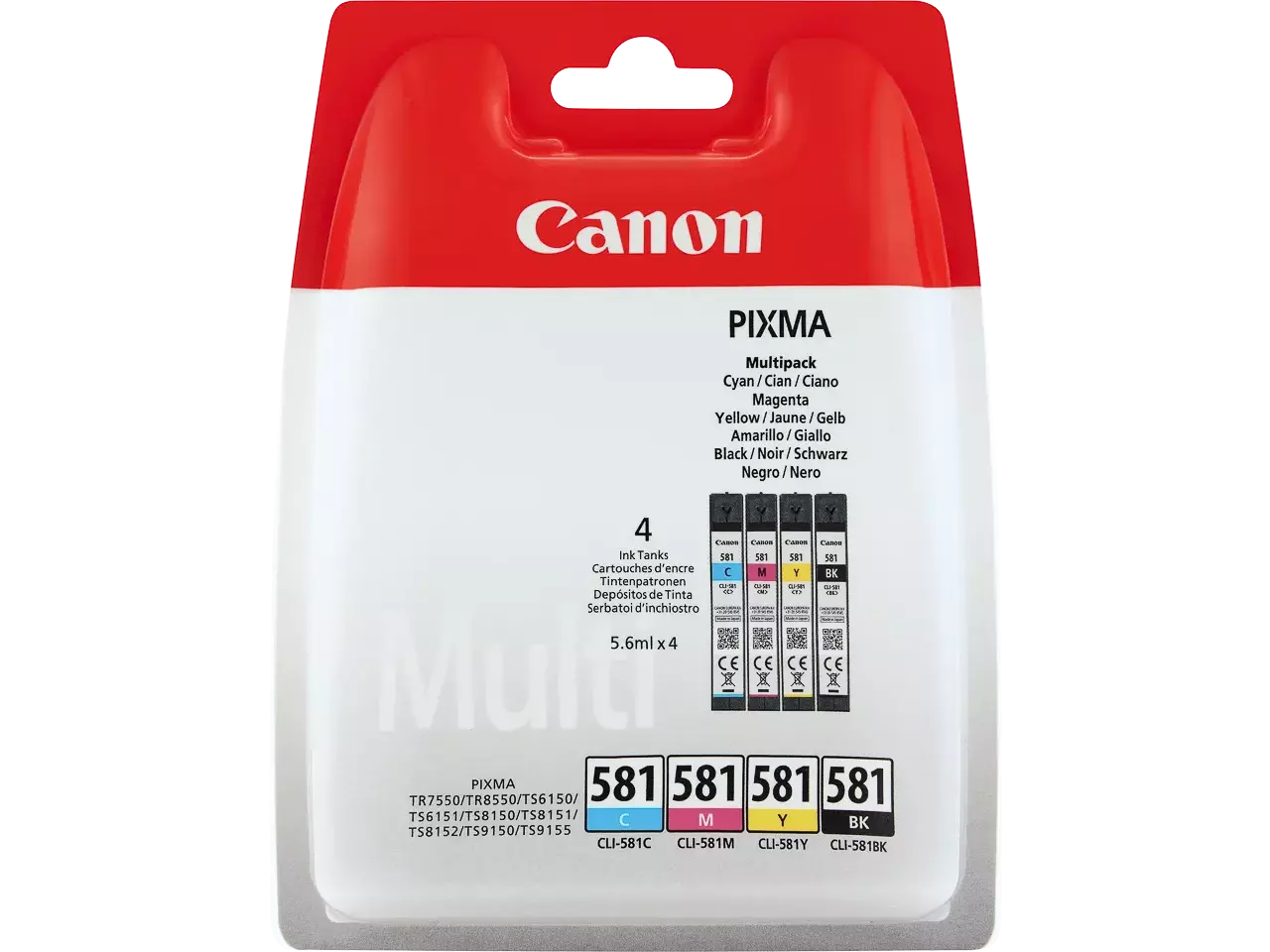 CANON (1998C006) CLI581XXL Pixma TS TR ink (original)