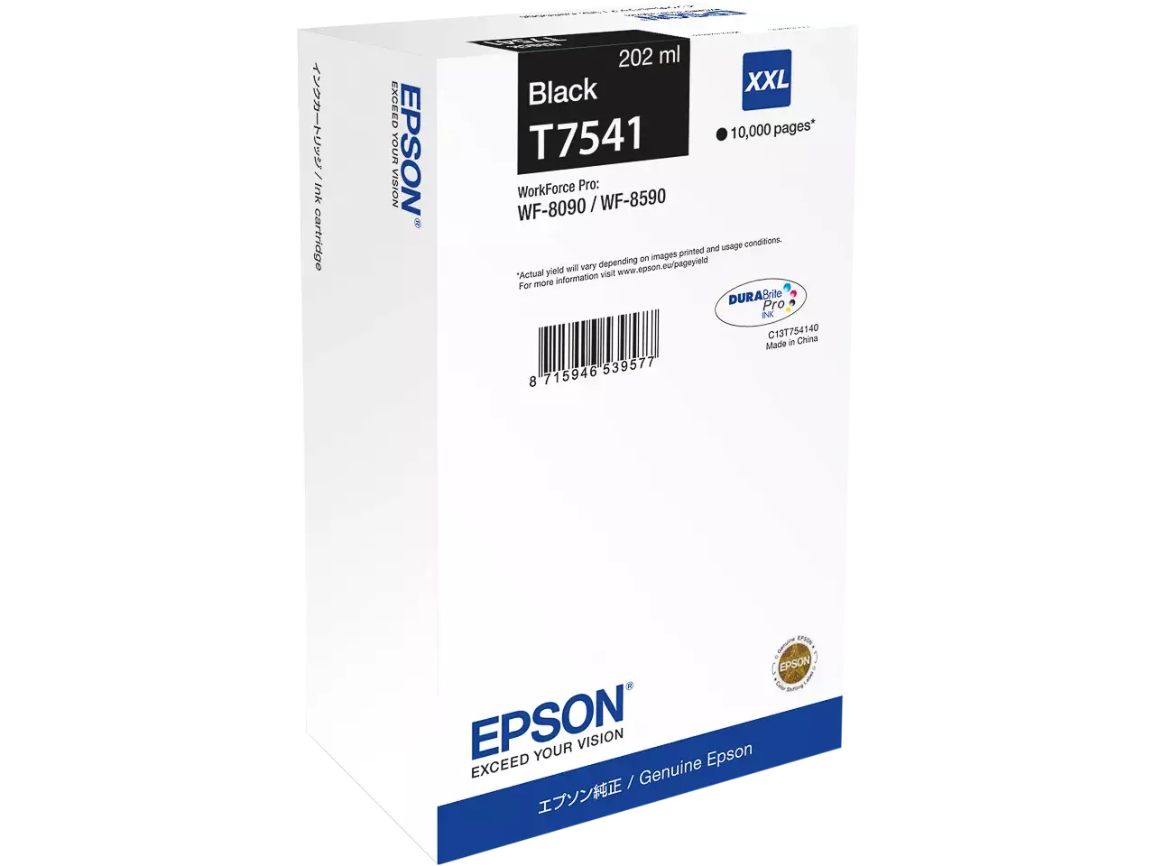 EPSON (C13T75414N) WF ink black EHC 10.000 (original)