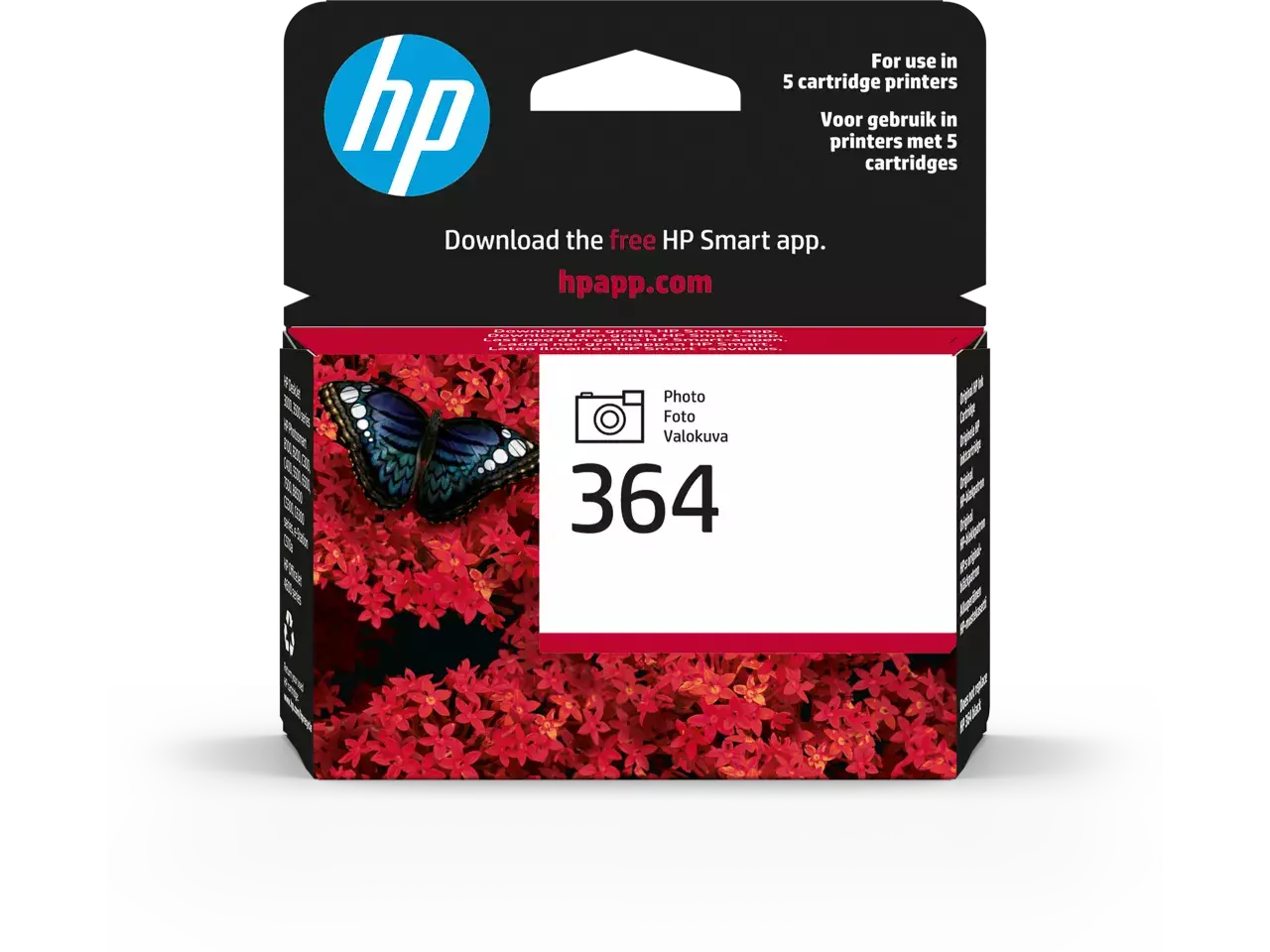 HP (CB317EE#ABB) 364 PSC ink photo blk ST (original)