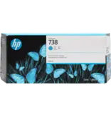 HP (676M9A) 738M DNJ ink cyan HC 300ml (original)
