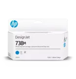 HP (A24VMA) 738M DNJ ink cyan 130m (original)