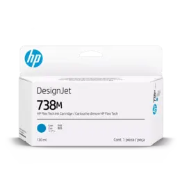 HP (A24VMA) 738M DNJ ink cyan 130m (original)