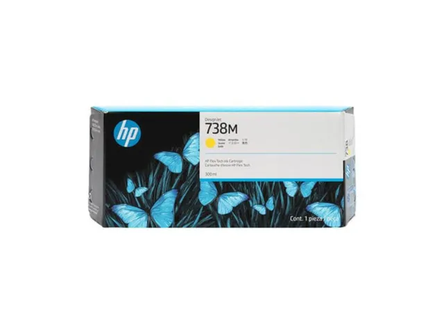 HP (676N1A) 738M DNJ ink yellow HC 300ml (original)