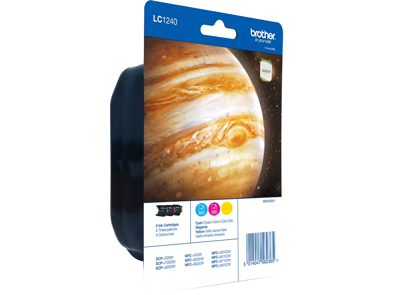 Brother LC1240RBWBP BROTHER MFC ink (3) cmy — 3x600pages blister