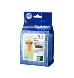 Brother LC3217VAL BROTHER MFC ink (4) cmyk 4x550 — pages blister