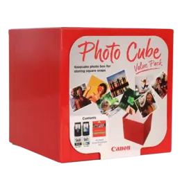 Canon 3713C007 CANON PG560/CL561+PP201 — Photo Cube ink+photo pape